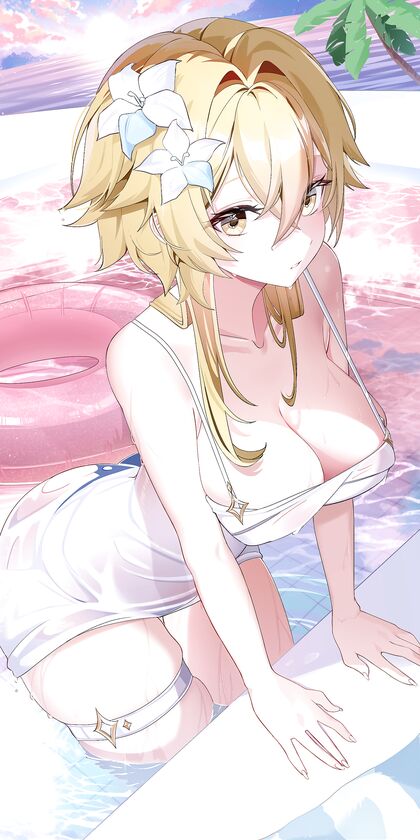 Holy shiT! Luminous Hottie Dips Her Sweet Pussy into Steamy Pool of XXX Pleasure