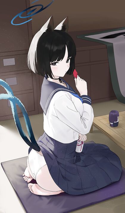 Hella Hot Hentai XXX Pics of Tail-less Chicks Rockin’ Incompatibe Skirts