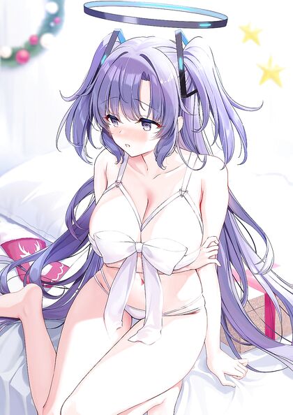 Horny as fuck angeling babe getting down n dirty in da sheets - HENTAI XXX PIC!
