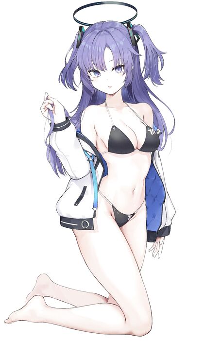 Holy shit!, Yuukas H-bomb ass is killing me softly! Get your paws on this XXX pic of her rocking some hot hentaibiki!