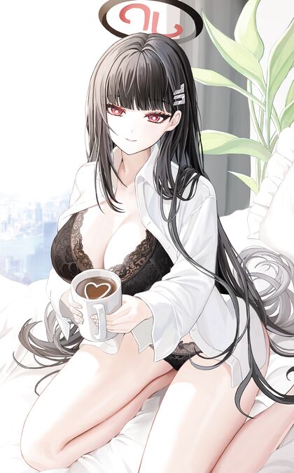 Horny AF Rio Getting DPed by Two Guys on Her Deck at Sunrise - XXX HENTAI PIC!
