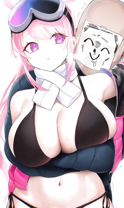 Holy shitl! Izumi-mama smokin’ hot AF on da beach wit her badass XXX hentaibiki!