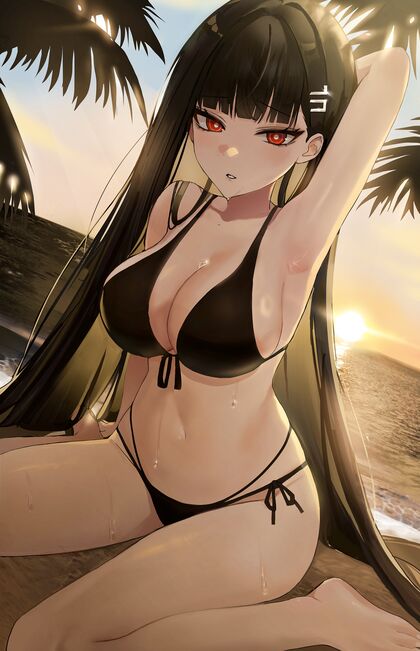 Holy shit!, Rio gets freaky on da Beach! Hentaicollage of XXX pics!
