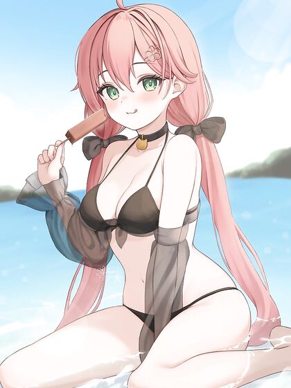 Popsicles make my pussy wetter than your daddy’ s cum – HENTAI XXX PIC