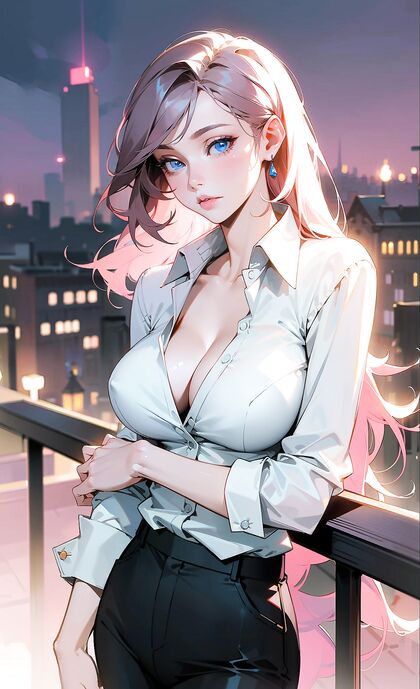 Horny AF Chatty McChatterson Gets Freakin’ Fresh With Her Girlfriend On The Rooftop