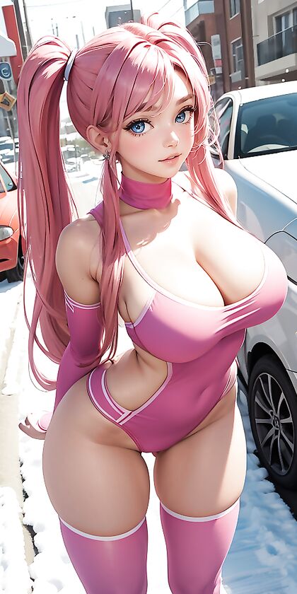 Damned Hot Babe Gets Fucked Hard in Cold Weather - Hentai XXX Porn Pic