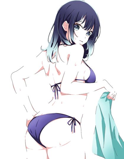 Holy Shit! Akino in her Wet Henti Swimsuit Will Make Your Cock Throb!