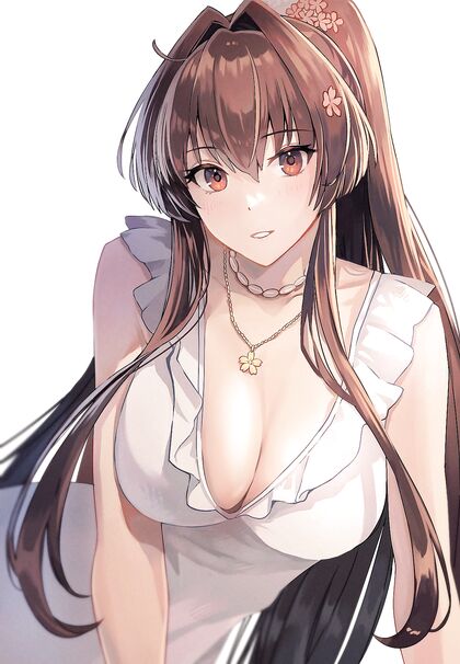 Holy shit!, Yamatto in White Dress is Henta-licious! XXX Pics Inside