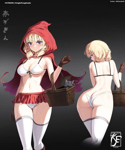 Hella Hot XXX Porn Pic of Akasuka in Her Sexy AF LittleRedRide Thing – You Like?