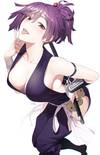 Hentaified Yurizuru Harem Porn - XXX Pic of Naughty Ninja Sluts