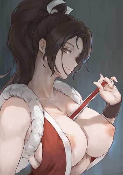 Holy shit! Nipple slips on King Of The Ring fighter Tezi-Eight art!