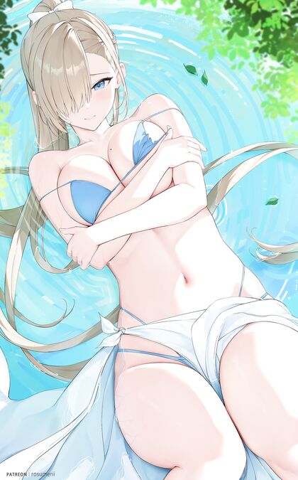 As Fucking Hot as Hentaied Swimming Suits - XXX Pics of Sultry Anime Babe!