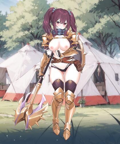 Hornypic! Shit-Hot Hentaified Doro Fucking Her Way Through The Battlefield