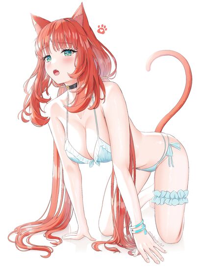 Hella Horny Hentaicat Fuckfest - Catgirl Nilo