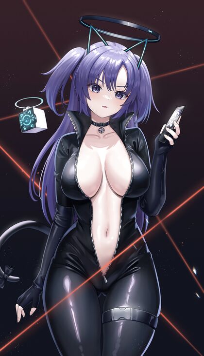 Holy shitl! Yuukas hottest XXX pose as she strips off her tight-ass body suit!