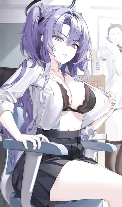 Holy shitlords! Yuukas unleashing them titties for all to see!