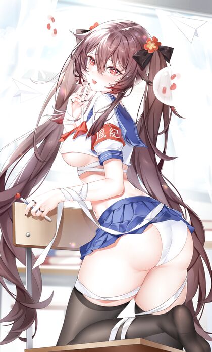 Pussy Licking Hentai XXX Porn Pic by HuTaoxxx - So Wet & Juicy You Can Squeeze It!
