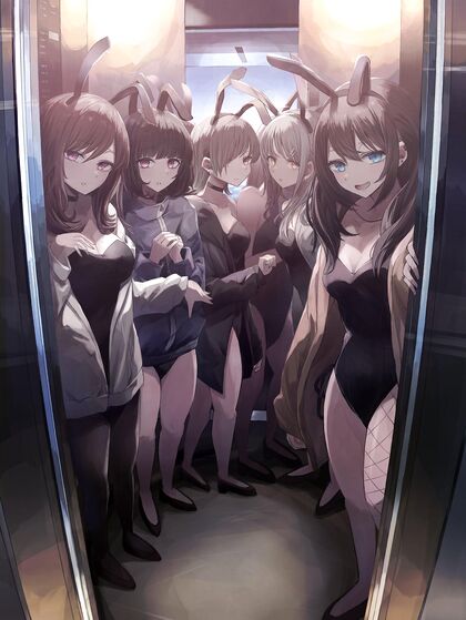 Ride this dick-elevators straight up into bunzilla’ s lair for some hentaied XXX action in Bunnynland