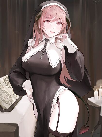 Holy Fuckery! It’sa Time ta Get Ya Prayer On wit Hentaified Xxx Pic