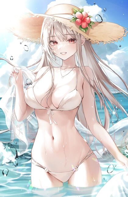 Scorching Hot Summer Fuckfest on tha Sandy Shore! Hentaified XXX Pics Inside!