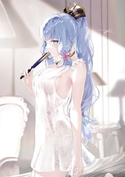 Pussywetting Hentai XXX AyakaxLace Dress Blowjob Action