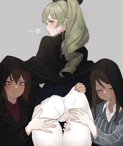 HentaixAnchoviesxMahogany MILF Slurping on Anchor-Manhood - XXX Porn Pic