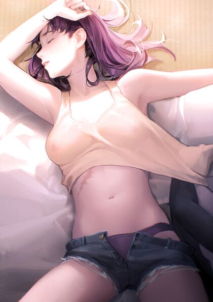 Holy shitlords! Misao getting down n dirty in da summertime heat!