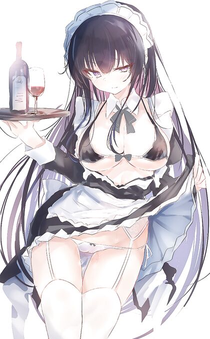 Horny Maids Delivering Hot Wine for Some Steamy Funtime