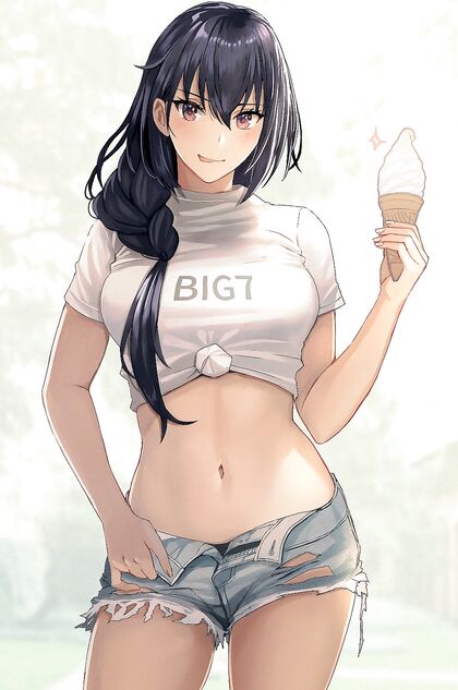 Holy Fap! HS Sketch of Kankolla Enjyoing Some Icy Cum-Cream!