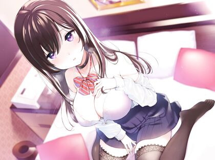 Banging in bed - Hottest XXX pics of hentaied couple going at