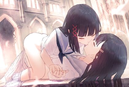 Hella Good Hentai XXX Porn Pic of Girls Getting It On
