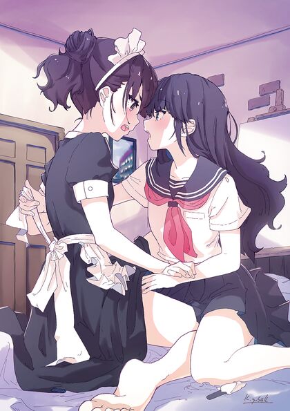 Dominatrix Mistress Fucking Her Submissives Hardcore in Hentai XXX Porn Pic