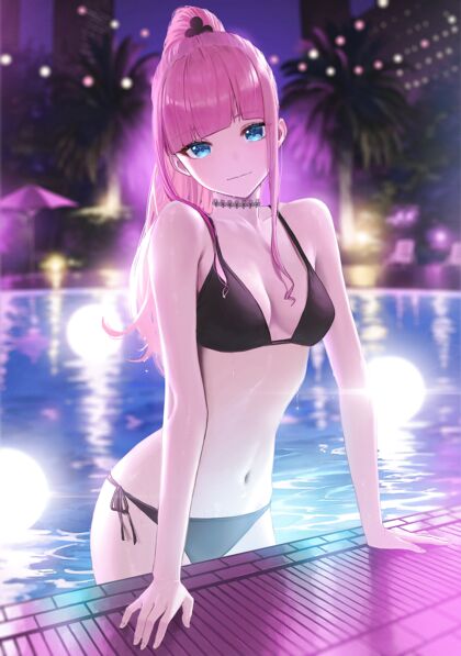 Pussy-licking Pornstar Babe with Hot Magenta Hair Gets Fucked Hard in XXX Pic