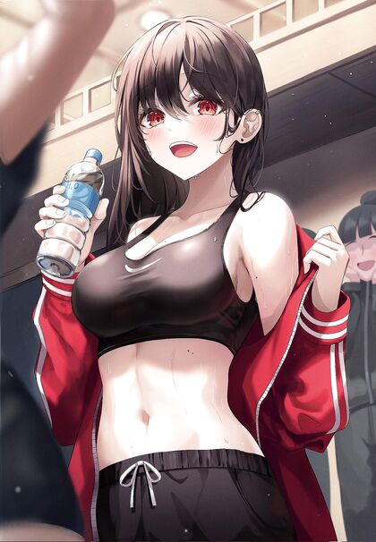 Sweaty AF After Some Hot Yoga - Hentaified Work Out Session Leaves You Wanting More XXX Pics!