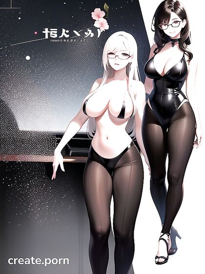 Gloved and Goggled hentai Pleasure with Artificial Intelligence Seduction