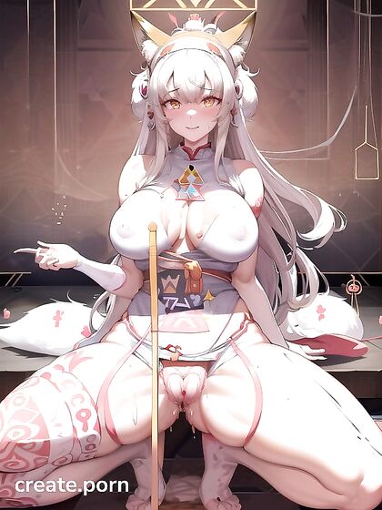 Futanari Anatomy with Expressive Eyes and Magical Clothed Renderings in HentaiPorn
