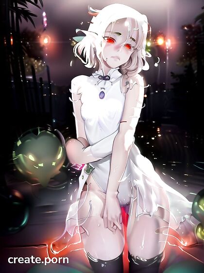 Eldritch Horror Unleashed in White Dress Hentai Sensations