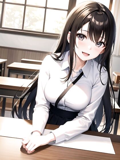 Happy Smile and Wide-Mouth Pleasure in Exciting Hentai Action