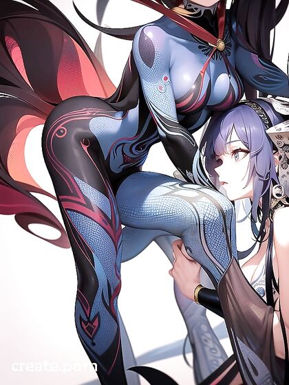 Complex Groin Tattoo Artistry Unleashed in Intense Hentai Scenes