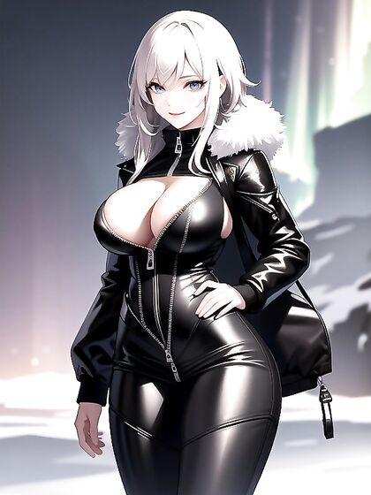 Polar Explorer Unzips Her Fur-Lined Parka for Tempting Hentai Action