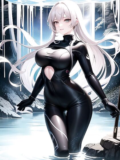 Sexy Spelunker with Headlamp Explores Bioluminescent Cave by Erotic Hentai Streams