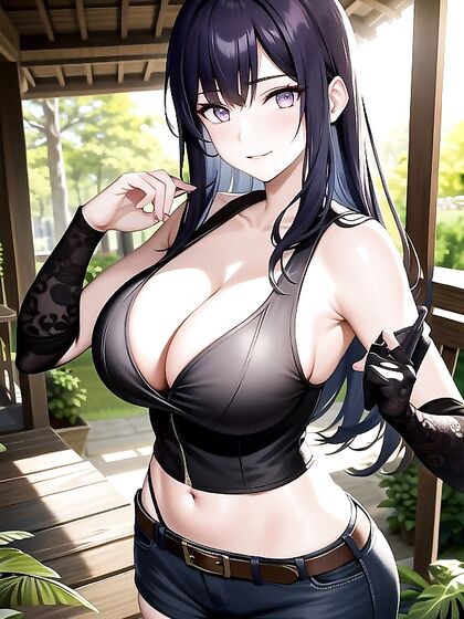 Intrepid Explorer Shows Off Cleavage in Scant Jungle Outfit for Steamy Hentai Scenes