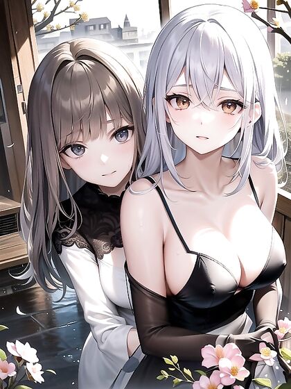 Frosty Forest with Twisted Trees and Distant Crow Calls: A Haunting Hentai Experience