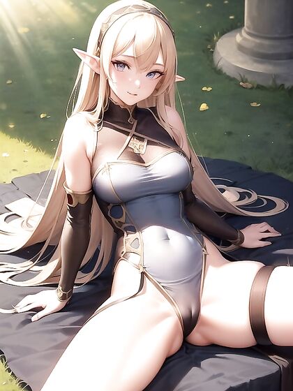 Chubby Babe in Medieval Dress Winks Seductively in Steamy Hentai Action