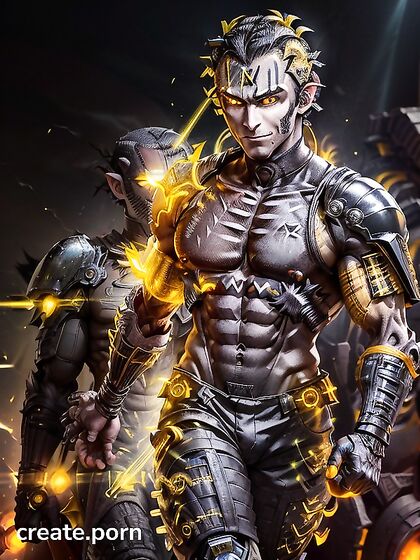 The General's Manly Chest Soars with Robotic Wings in Steamy Hentai Action