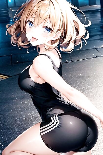 Raccoon Girl 18+ with Tail and Ears seduces in Steamy Hentai Action