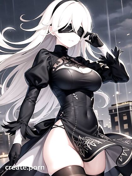 Soaking Wet in the Rain: Medium-Ass hentai Action on the Streets