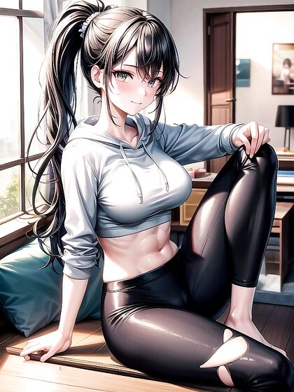 Ultra-Detailed Living Room Scene in 18+ Hentai AI Porn