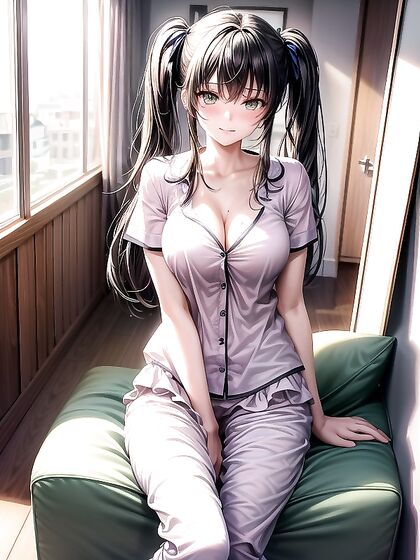 Ultra-Detailed Bare Feet Fetish as She Sits Down for Seductive Hentai Pleasure