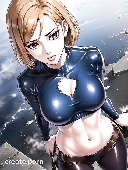 Latex-clad Beauty Dominates in Top-Down Hentai Action